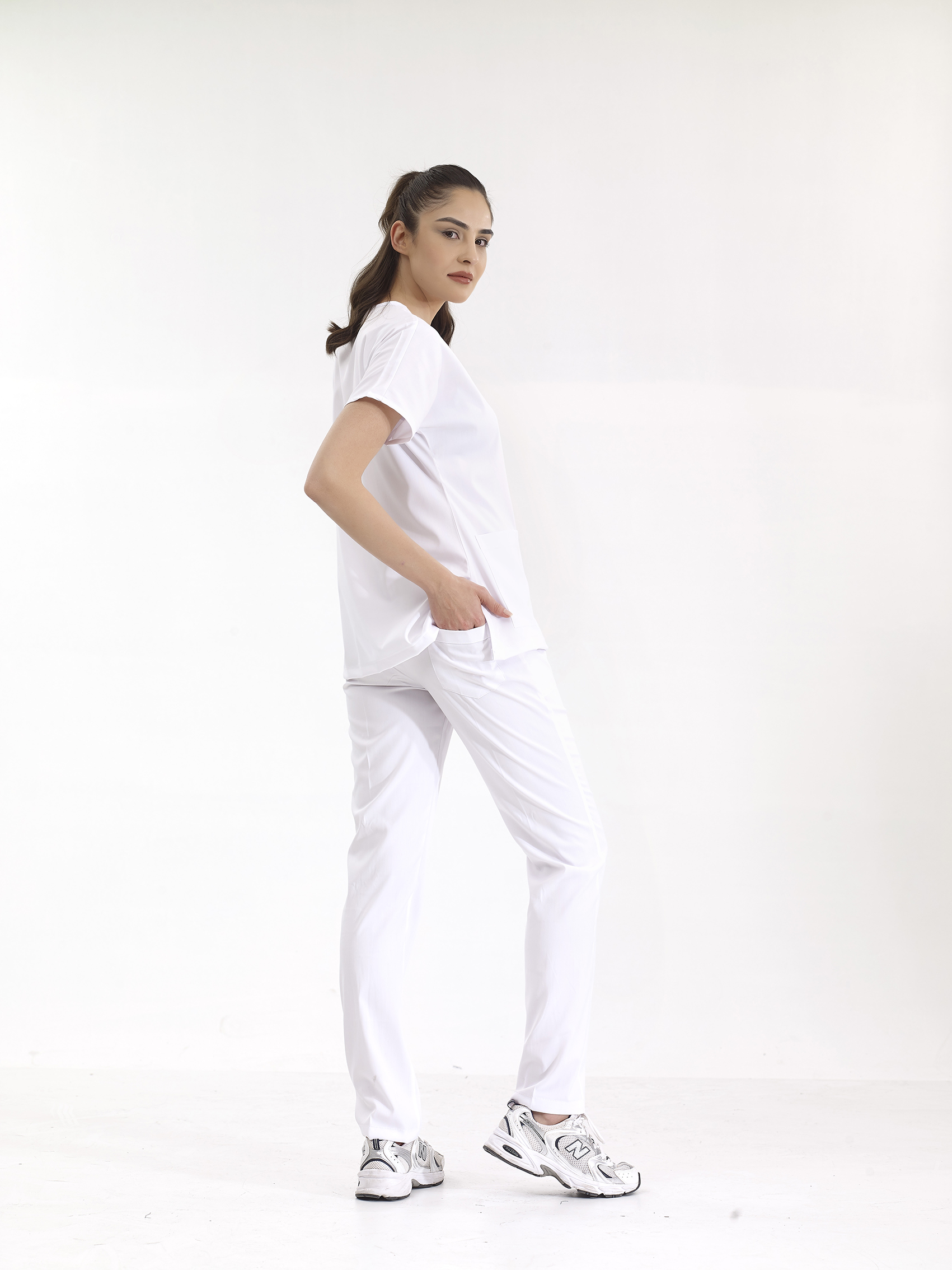 Костюм Yeni Lycra Dr.Greys Белый  (Beyaz) XXS